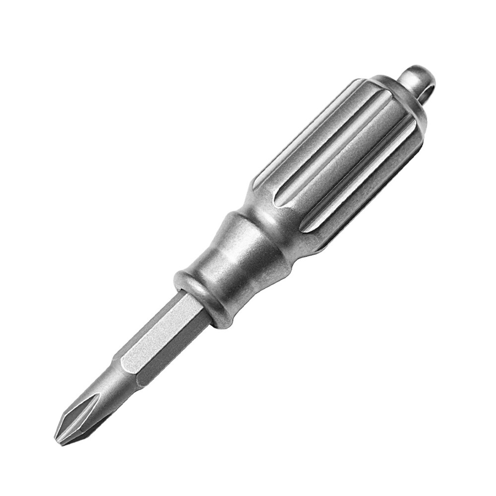 Edc Mini Titanium S2 Steel Screwdriver Portable Keychain Outdoor Pocket Tool
