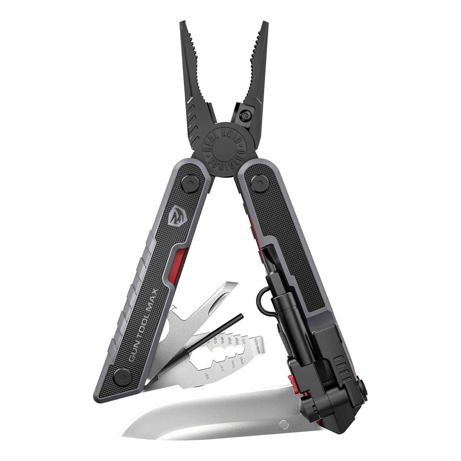 Real Avid Gun Tool Max- 37-in-1 Gun Multitool with 20 Gun Tools, 12 bits, and…