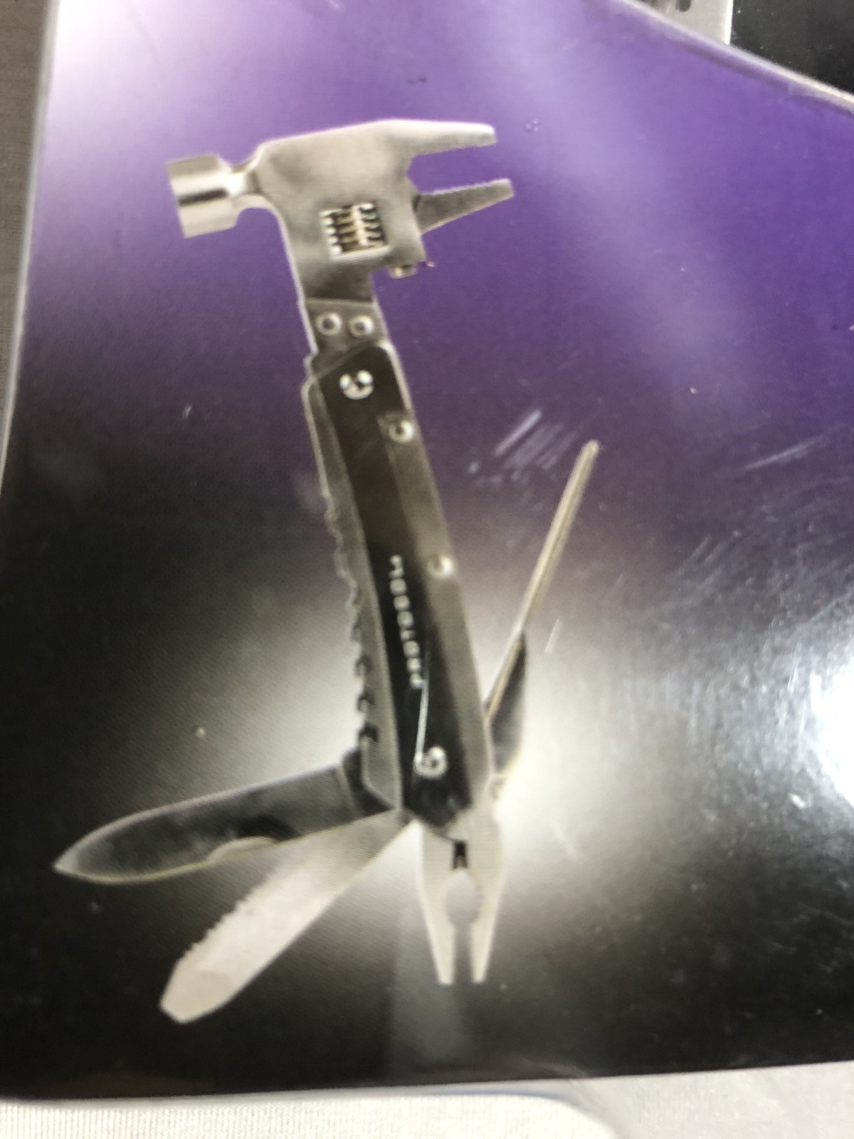 Protocol Hammer Plus Multi Hammer Pliers Wrench Knife Screwdriver Bit Set