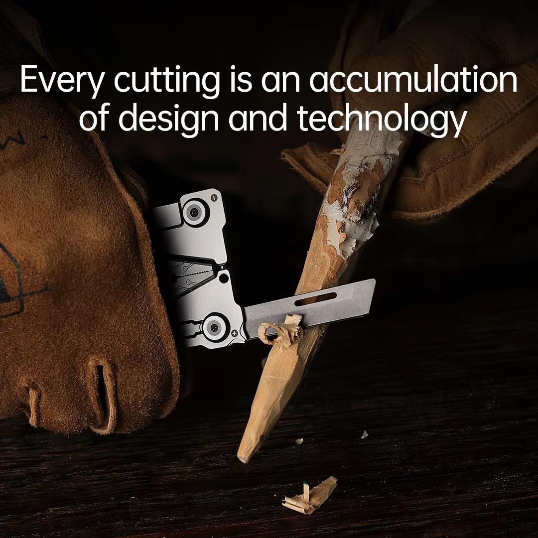 Alicate Nextool Silver Blade 14 en 1 EDC,alicates plegables de bolsi (NE20182)