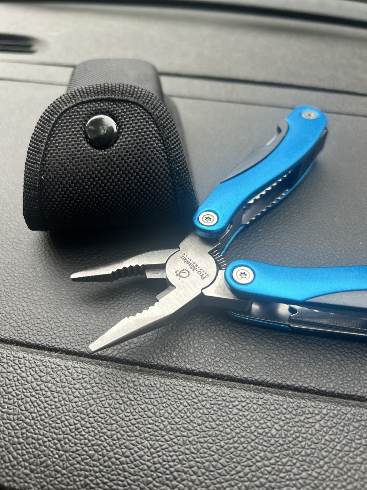 PRO-MASTER POCKET SIZE 9 IN 1 UTILITY CAMPING HIKING MULTI TOOL SET