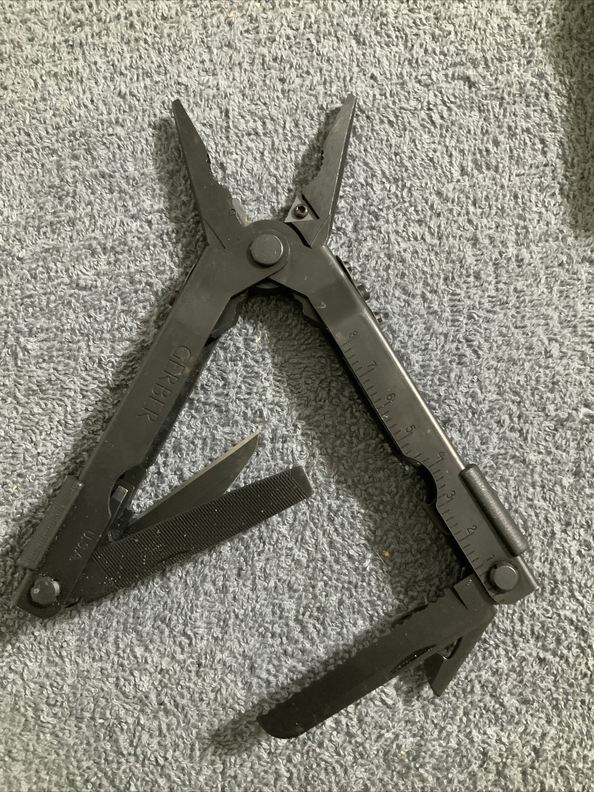 Gerber Multi-Tool Needlenose, Carbide Cutters, Black Oxide #1