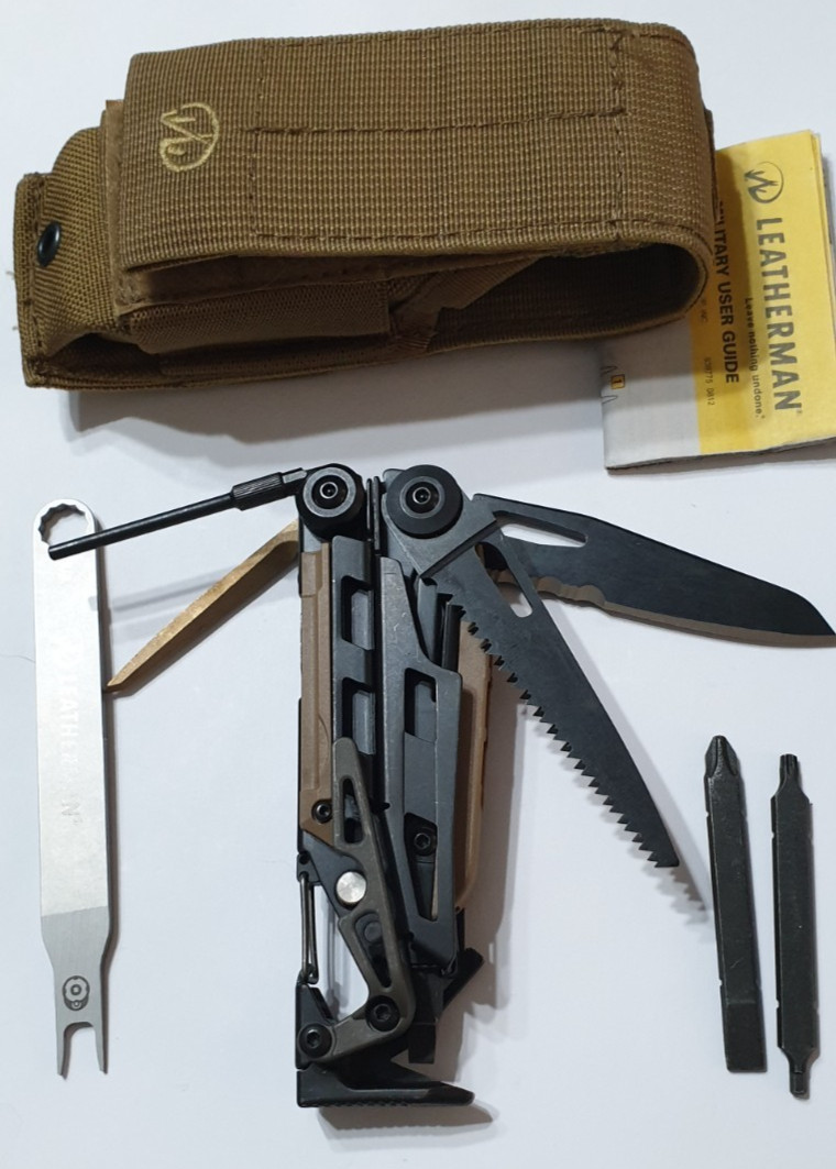 🔥🔥 Leatherman 2013 MUT Multi Tool Military Titanium Clip Retired Rare
