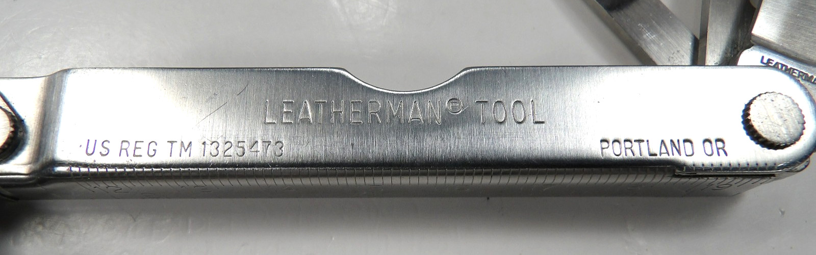 Vtg Leatherman PST Multi-Tool Portland OR TM 1325473 w/ Leather Sheath No Date
