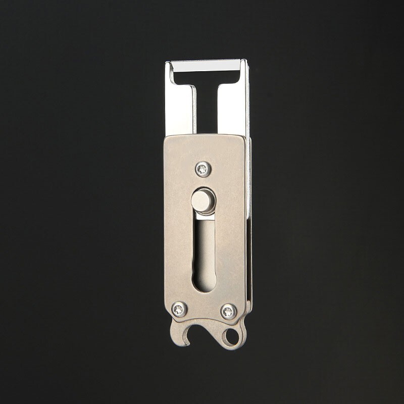 EDC Titanium Alloy Multi Tools Bottle Opener Portable Outdoor Peeler