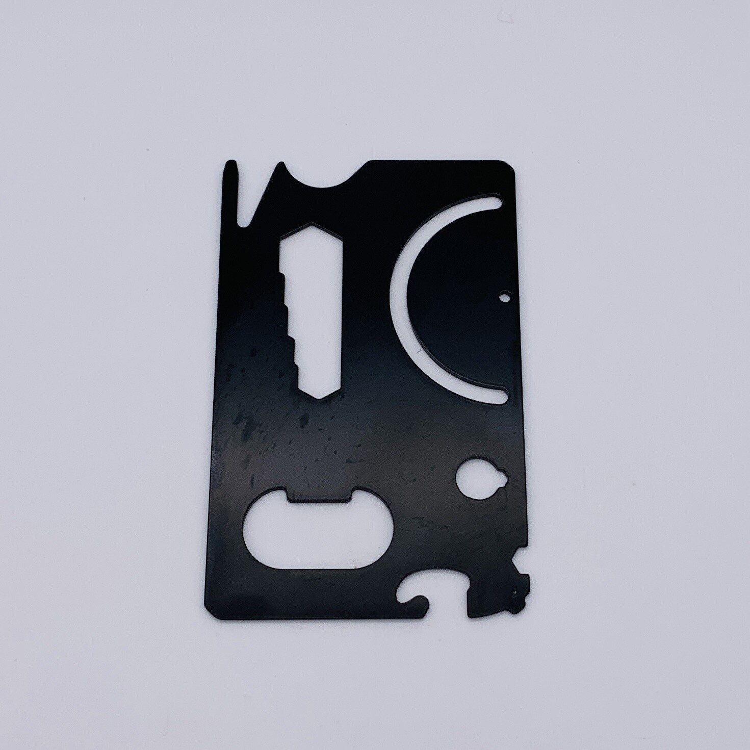 Heleman 19 in 1 Tools Multi Tool Metal Card Model RZ001 Black – Open Box