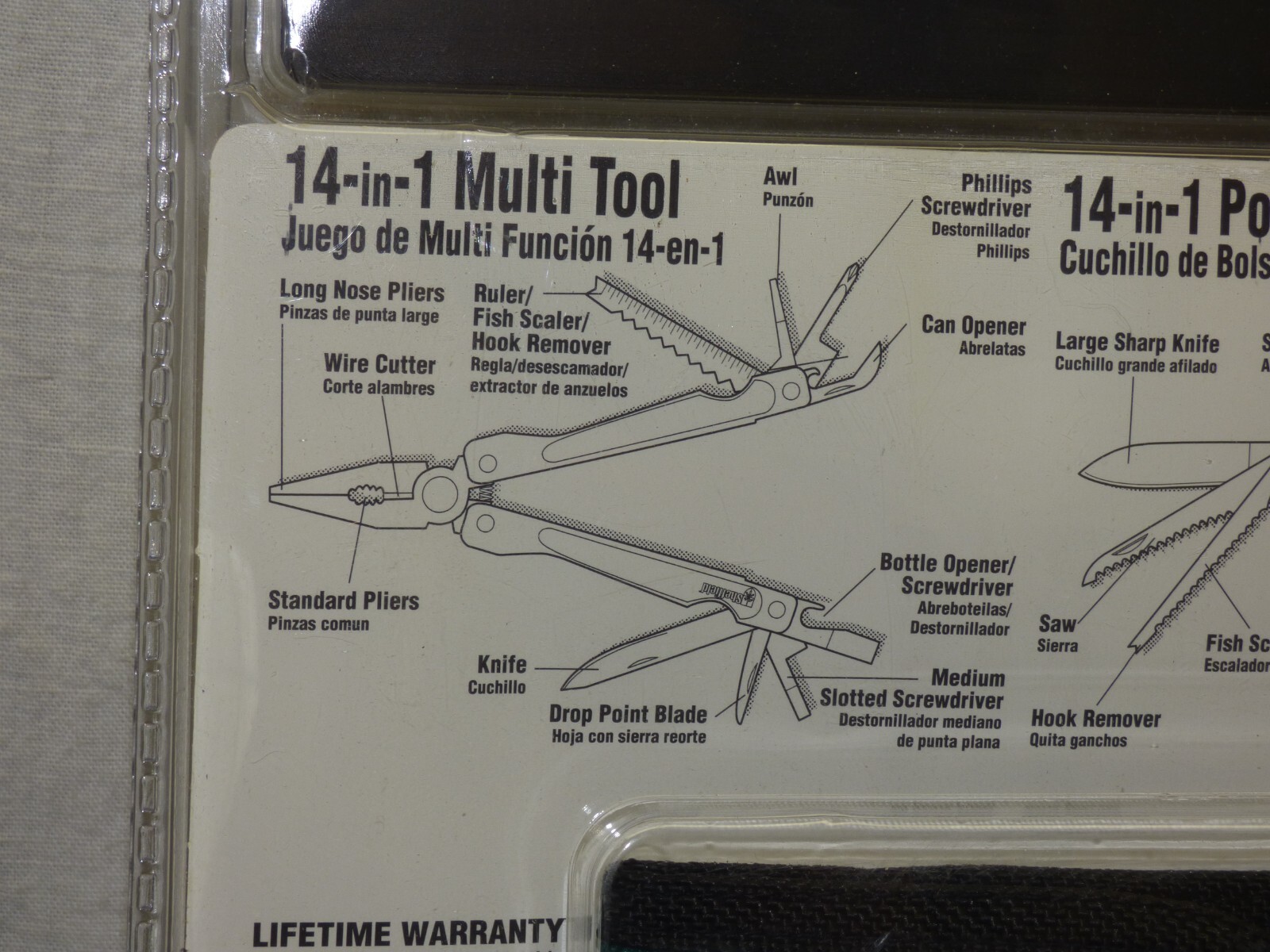 NIP Sheffield Brand NOS 6 Pc Tool Kit 3 Pocket Knife 2 Multi Tool & Flashlight