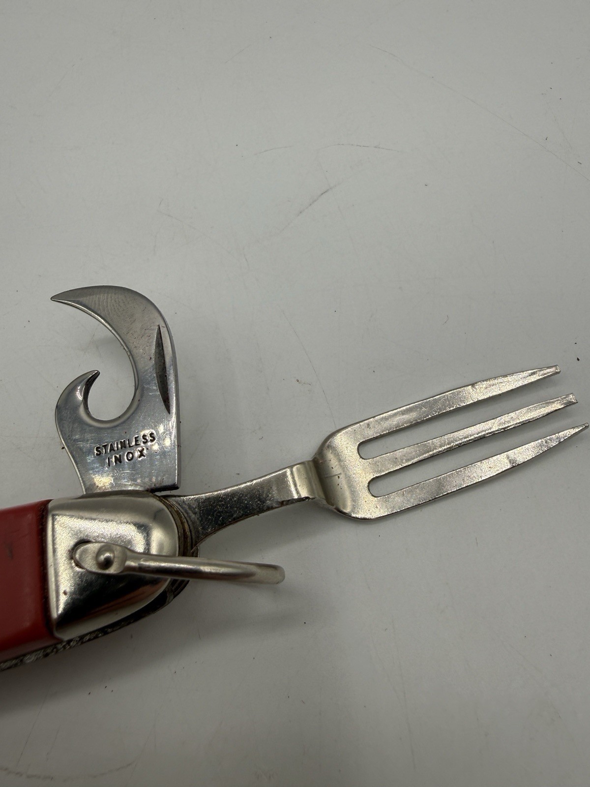 Imperial Ireland Camper Multitool Folding Knife (Hobo Knife) – 4 Tools Used Nice