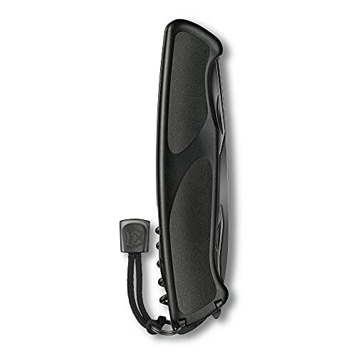 VICTORINOX Knife Camp Ranger Grip 55 Onyx Black Guarantee 0.9563.C31P Large