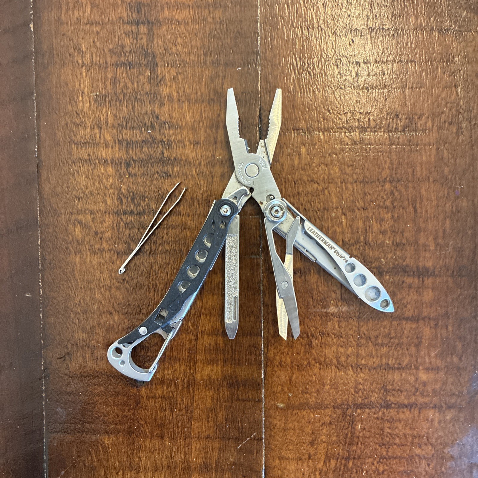 Leatherman Style PS Black Mini Multi-Tool Keychain Stainless – Excellent