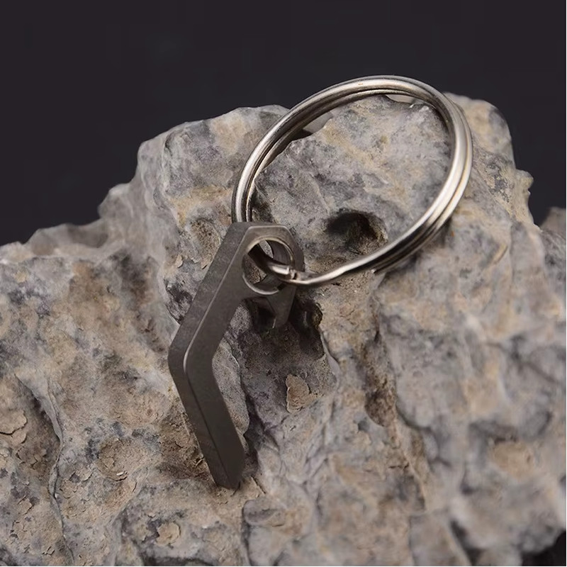 EDC Gear Mini Lightweight Bottle Beer Opener Keyring Pocket Tool Utility Gadget