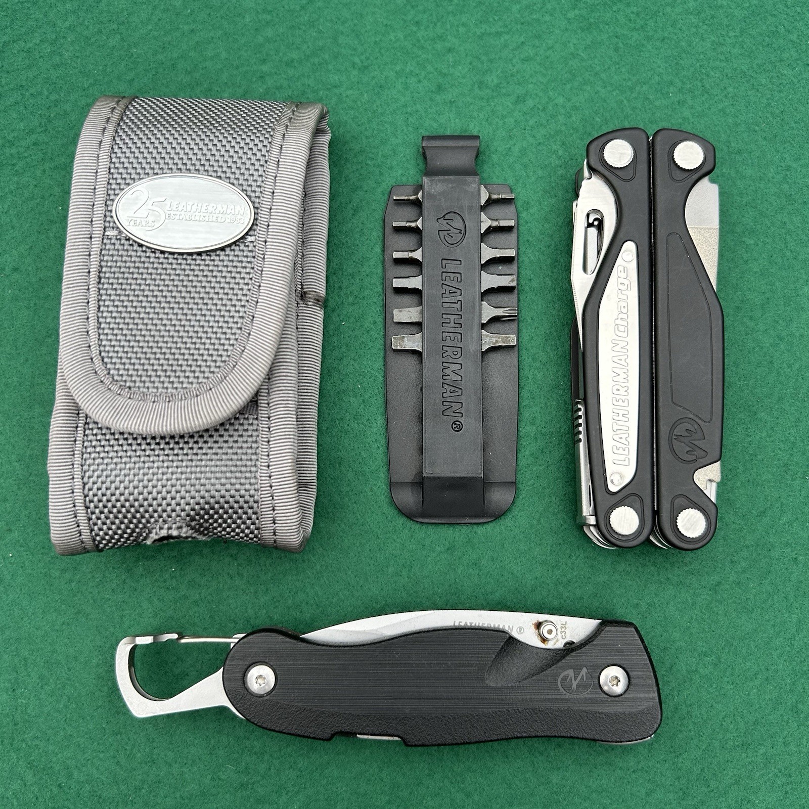 Leatherman Charge 25th Anniversary Multi Tool & Folding Pocket Knife Sheath