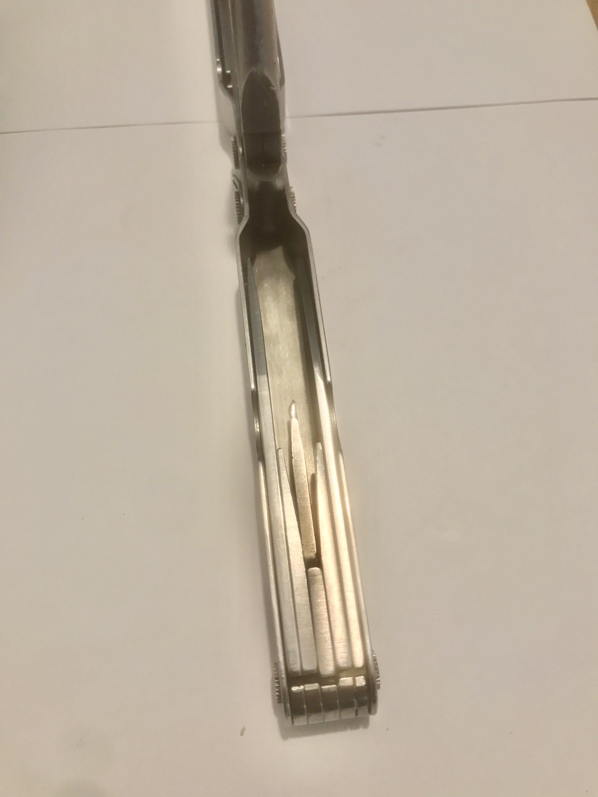 Leatherman SUPER TOOL Multi-Tool Stainless Steel Oregon USA Pat Pend VERY CLEAN