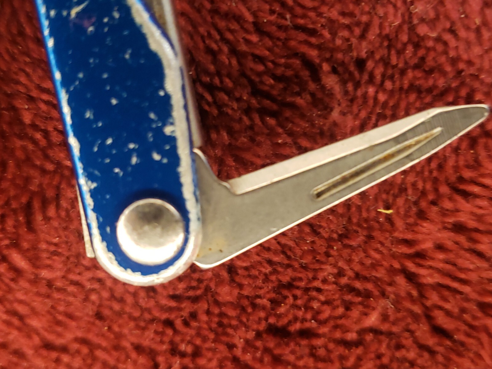 🔪 Leatherman Squirt P4 Multi-Tool Blue Keychain