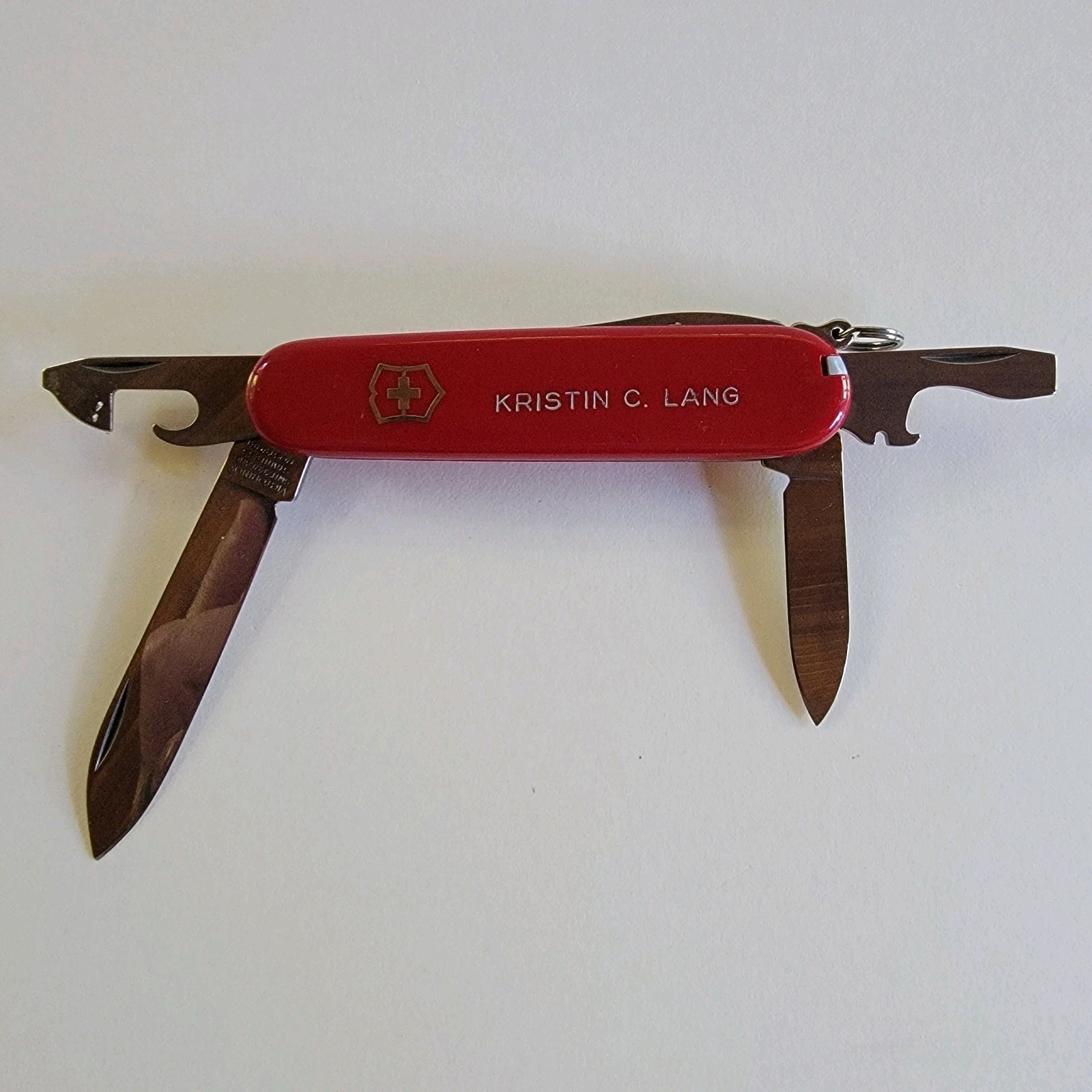 Victorinox Swiss Army Knife, Spartan Red, Complete