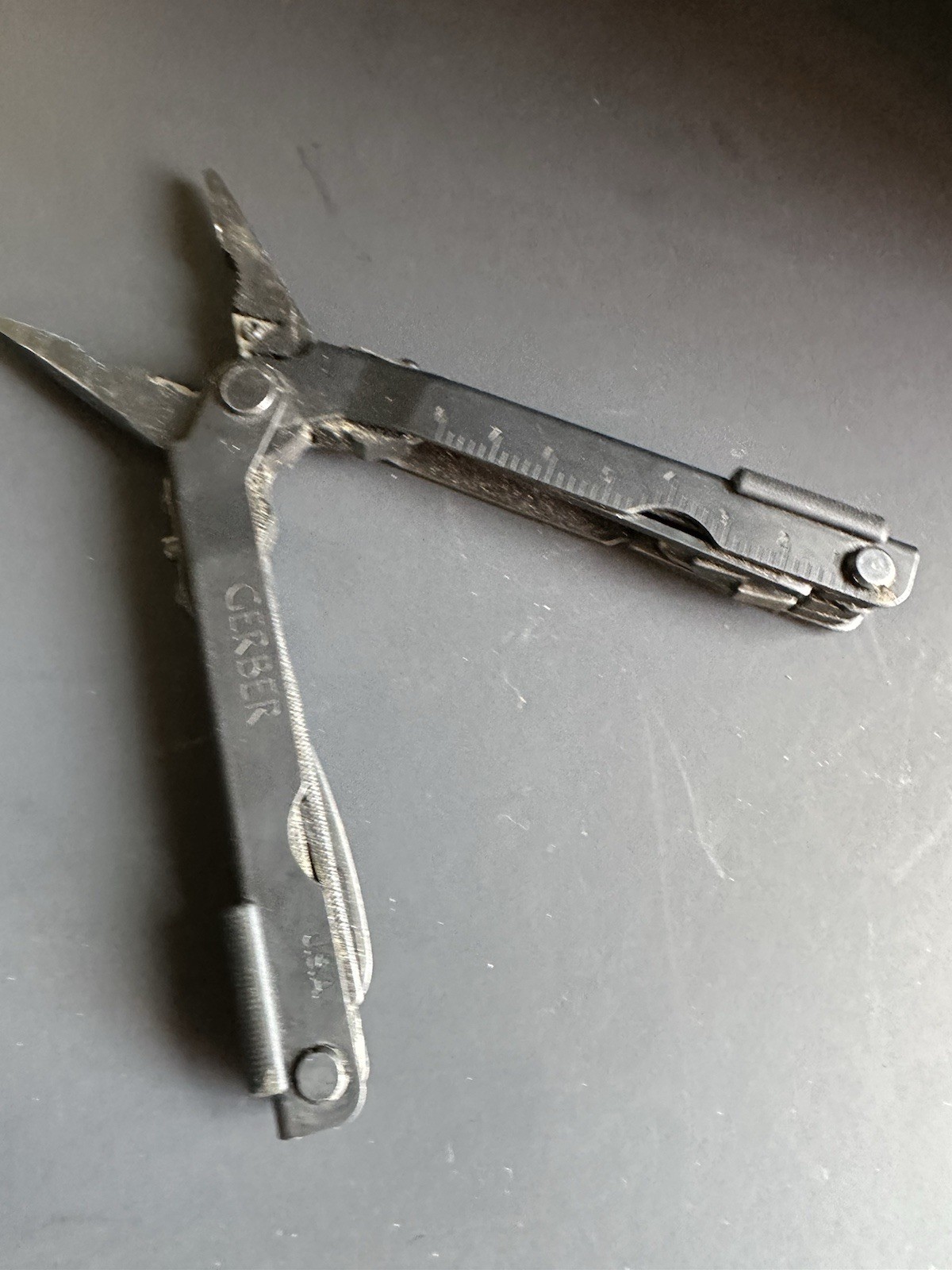 Lot of 2 Gerber Multi-Plier Multi Tools Black Folding Pliers USA