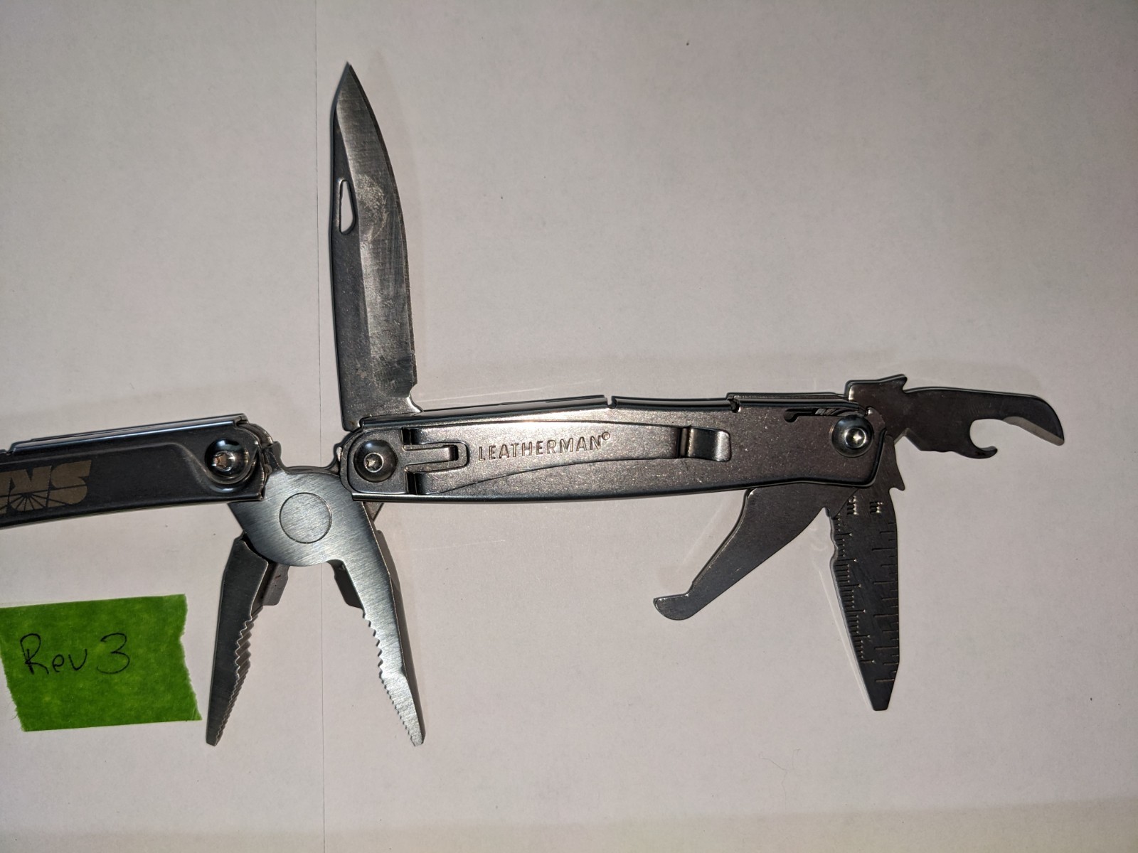 Leatherman Rev – Stainless Steel – Used – Fully Functional – FREE Shipping