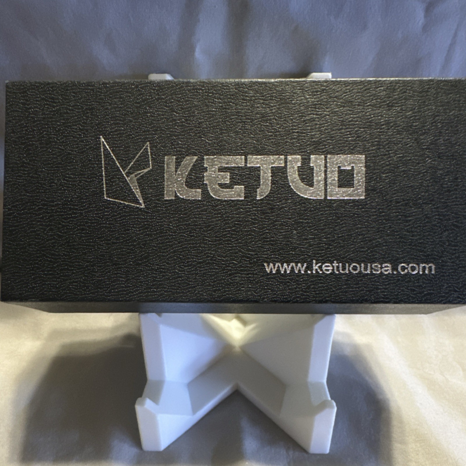 KETUO K01/C Pocket Prybar Multi-Tool 6AL-4V Titanium Purple Lightning Anodized