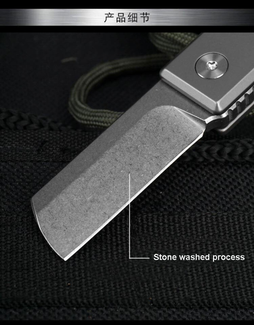 Titanium S35VN Blade Folding Pocket Knife Bottle Opener Outdoor Camping EDC Tool