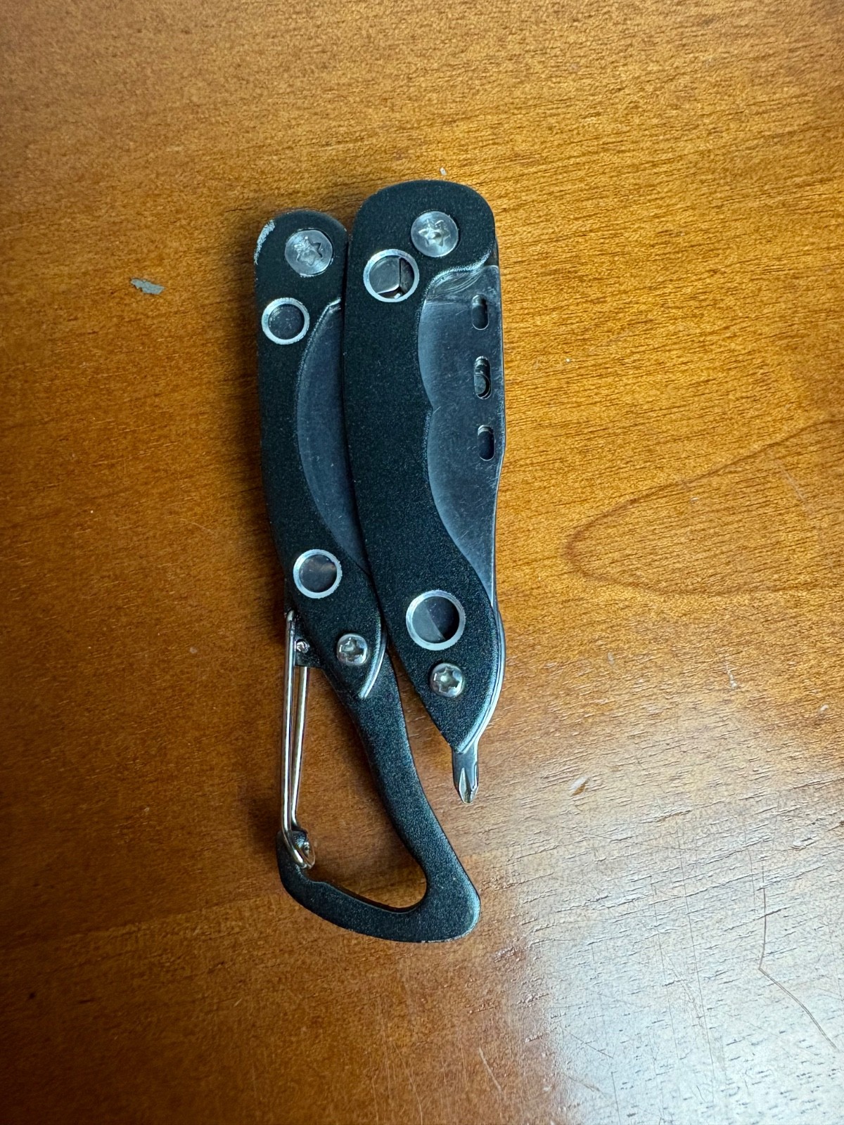 Cub Scouts Pack 931 Multi-Tool Pocket Knife Carabiner Pliers & Sheath Black