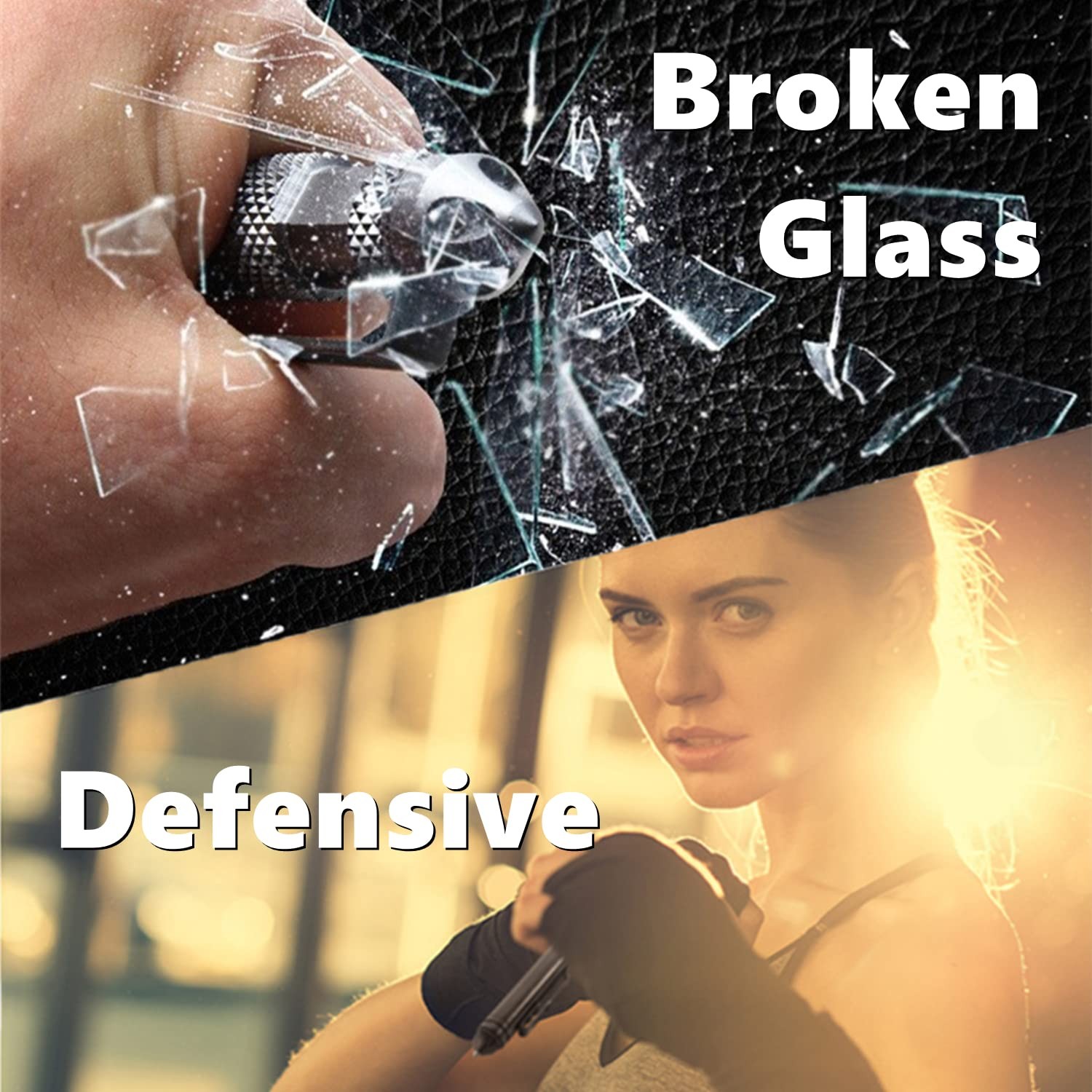 Tactical Pen 2 Pack Tungsten Steel Military Glass Breaker Self Defense 8 Refills