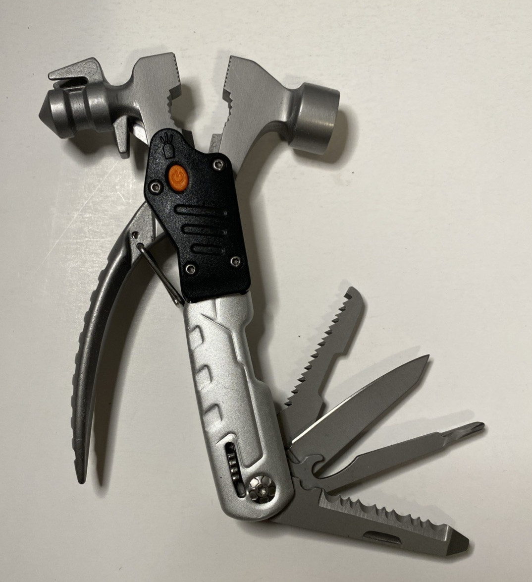 Outdoor Multifunctional Hammer Multitool 16-in-1 Folding Knife Tool