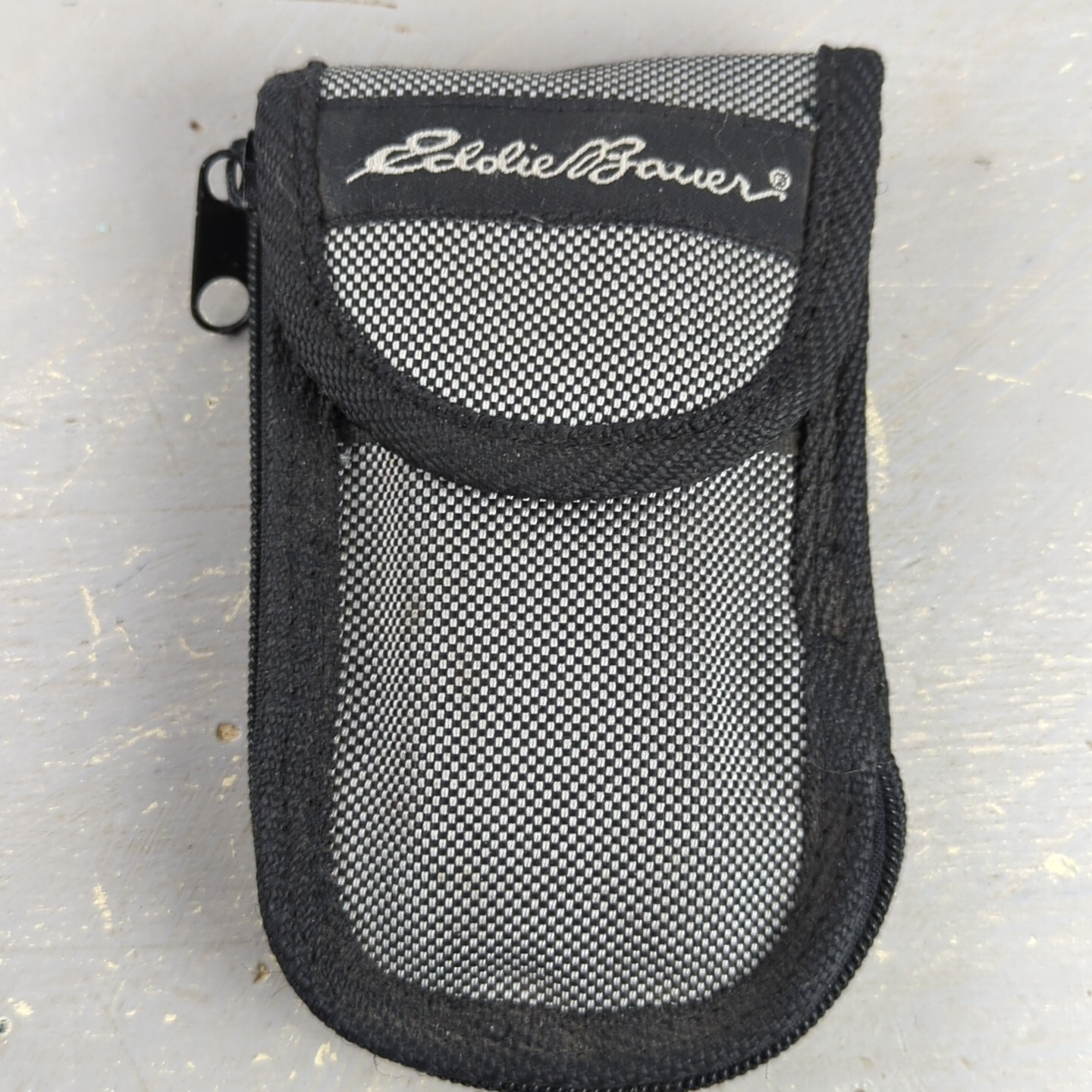 Eddie Bauer Silver Multi-Tool With Grey & Black Sheath Multi Bit Screwdriver