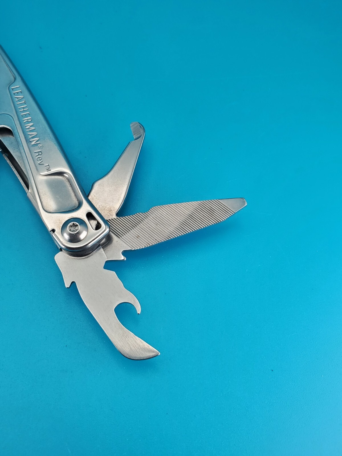 Leatherman Rev 3.8″ Multi-Tool, Stainless! OHIO CONTRACTORS ASSOCIATION