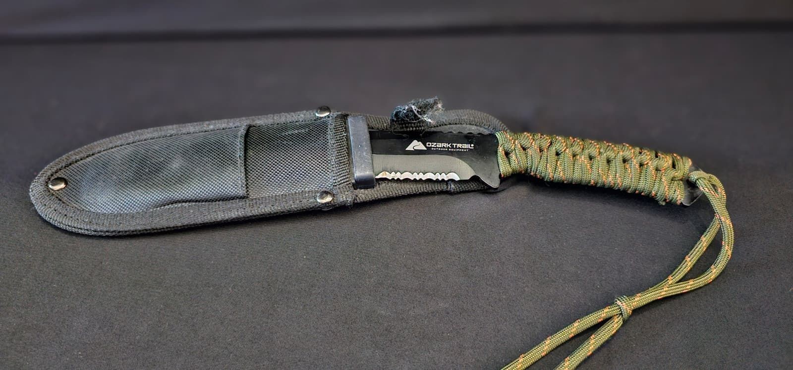 Ozark Trail Multi-Tool Camping Hatchet & Camping Knife With Sheath [B-4]