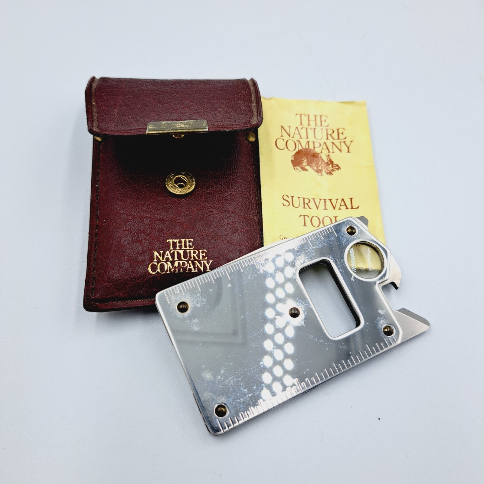 Vintage Nature Company Survival Camping Outdoor Tool Stainless Steel Compact