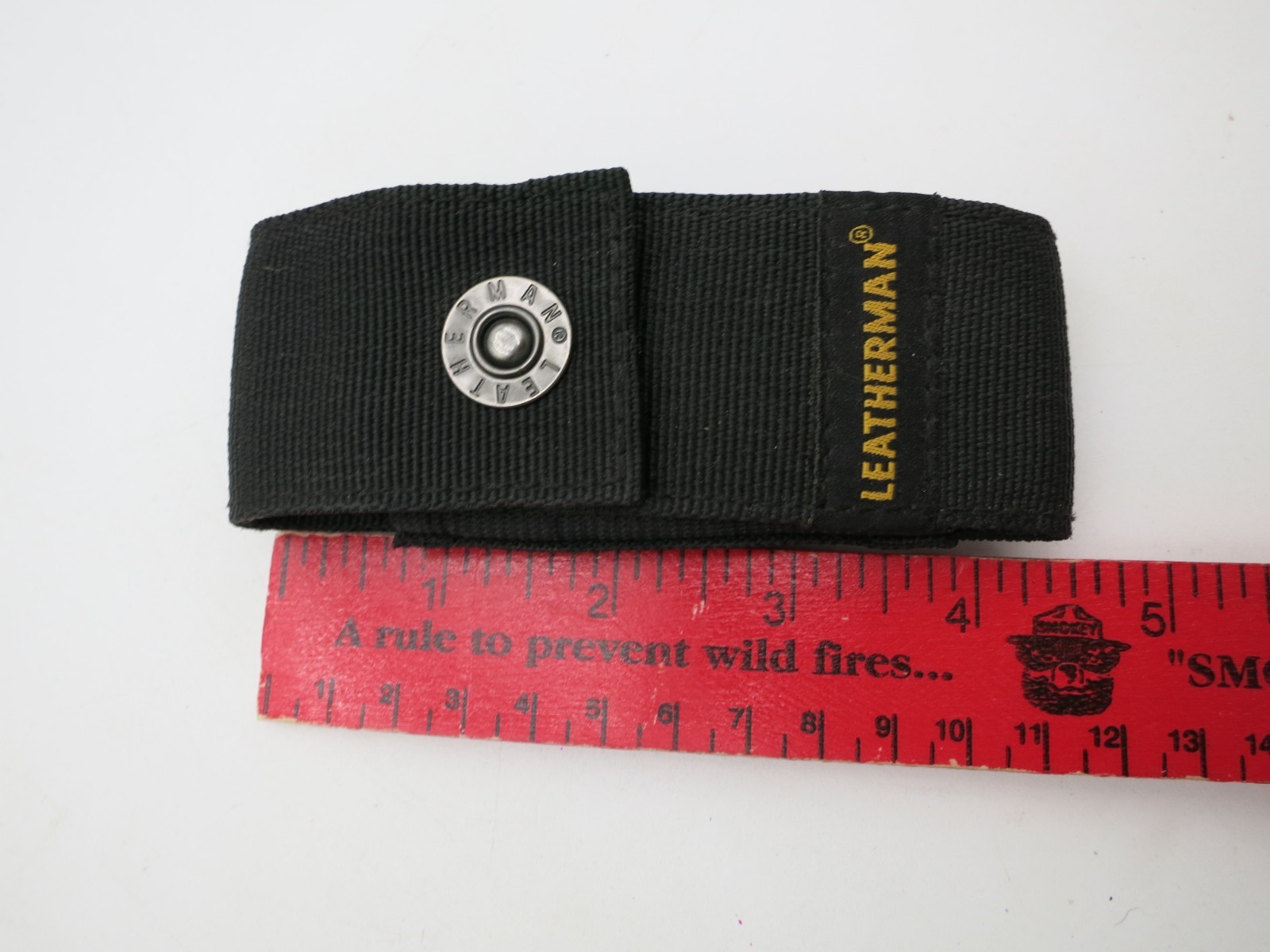 LEATHERMAN PREMIUM SNAP SHEATH BLACK NYLON ONLY