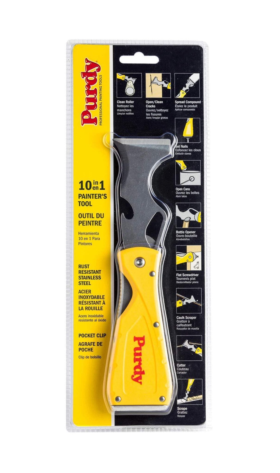 Premium Multi-Utility 10-in-1 Folding Prep Tool – 1 Each