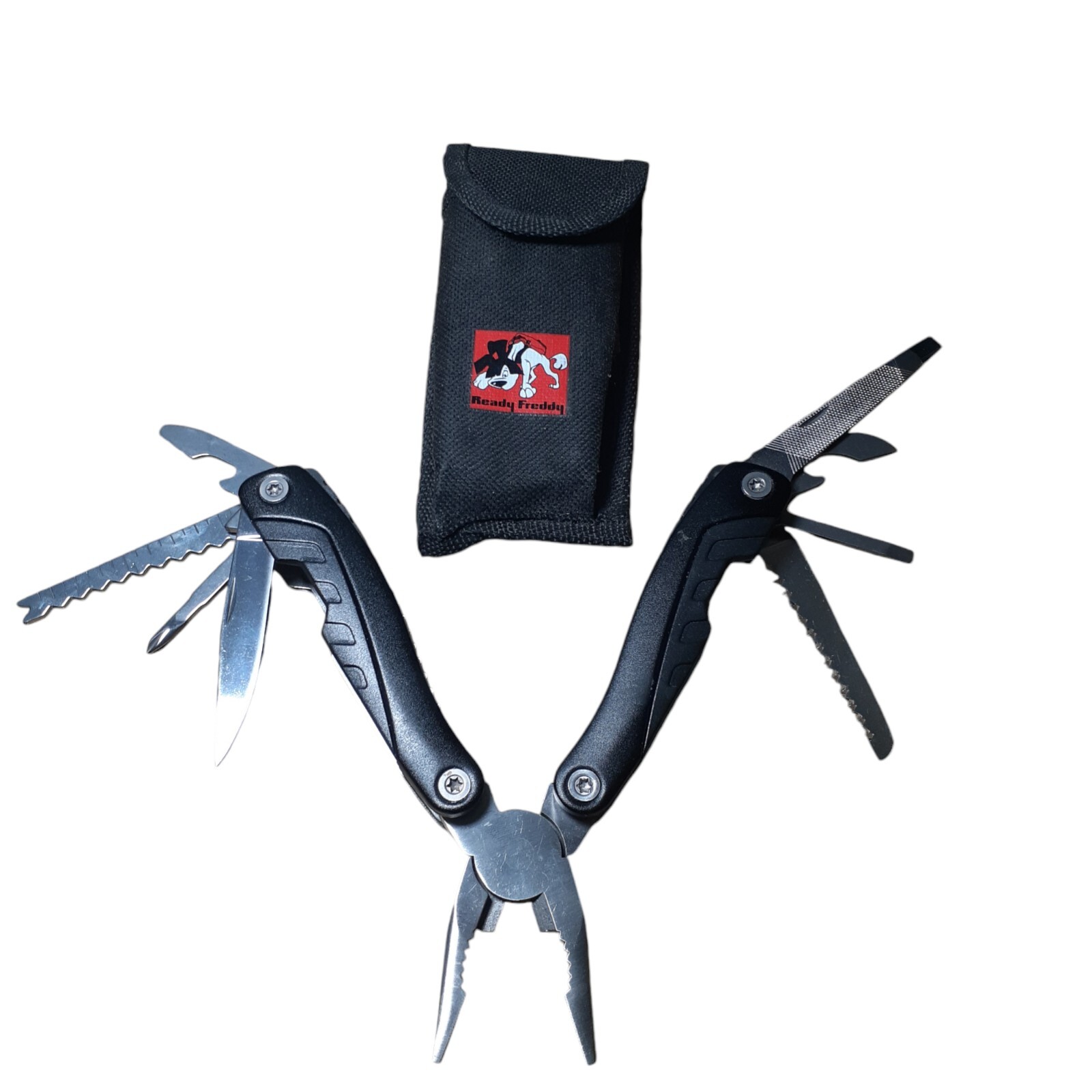 Multi-tool All in One Pliers Bottle Opener Flat & Phillips Screwdriver Saw Knife