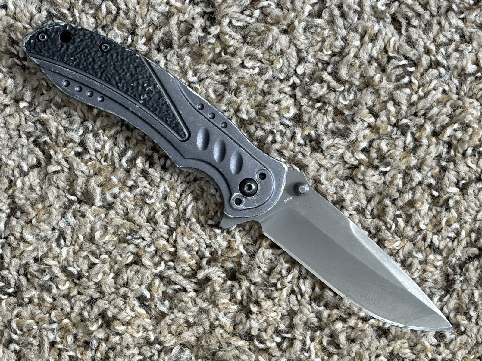 Buck Trigger 865 Liner Lock Folding Flipper Pocket Knife Aluminum – Discontinued