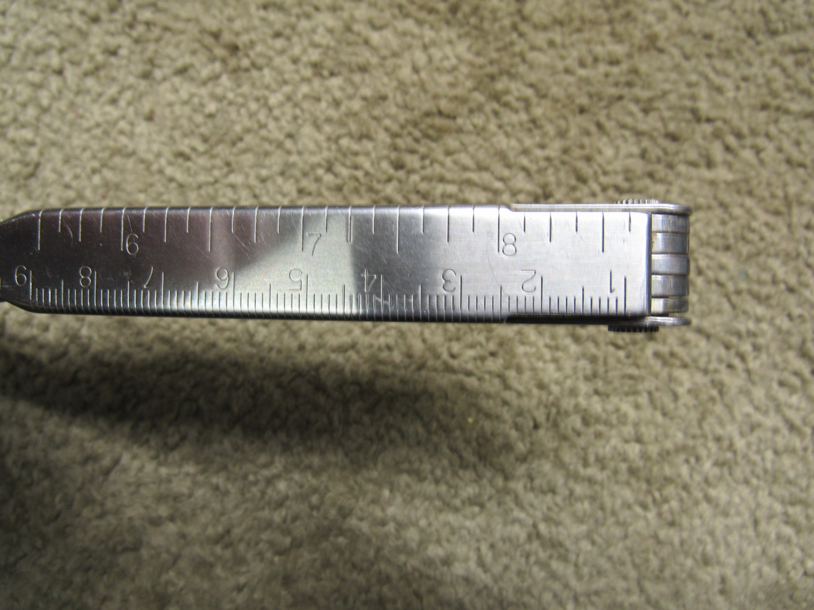 Leatherman Supertool Multi Plier Missing Saw Blade No Sheath 02/ 1995 Dated USA