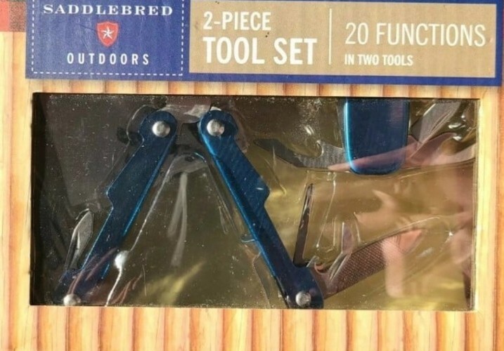 Saddlebred Outdoors 2 PIECE Multi-Tool – 20 Function GIFT SET