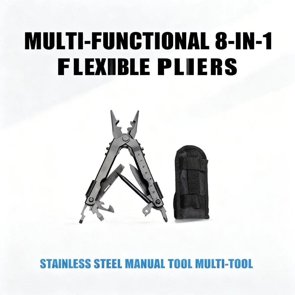 portable camping tool pliers, Stainless Steel Multi Tool Pliers, Gifts for Men