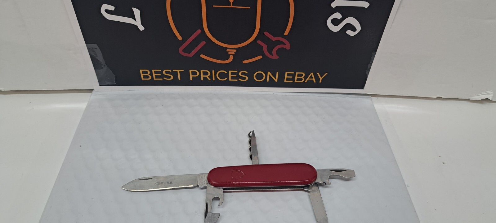 Used Victorinox Spartan 91mm Swiss Army Knife TSA actual knife pictured