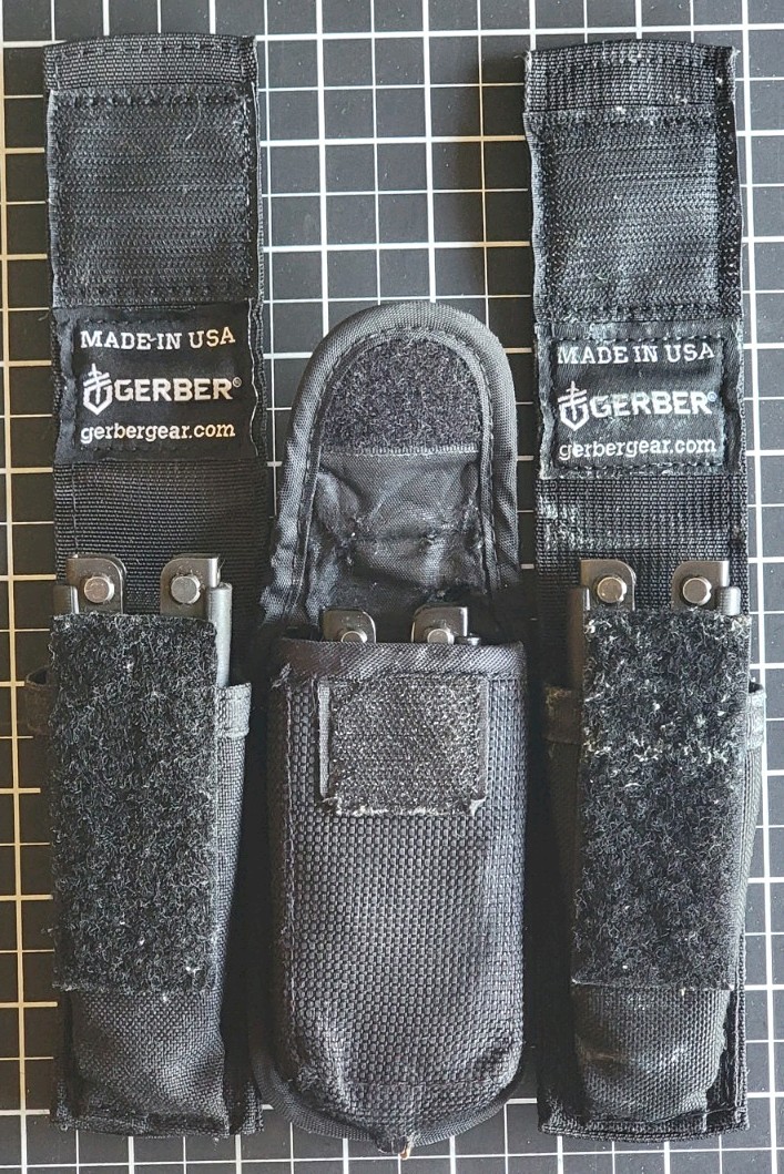 Gerber (3x) SPEC OPS/EOD Multi-Tool w/ Sheaths (Defects in pics/description)