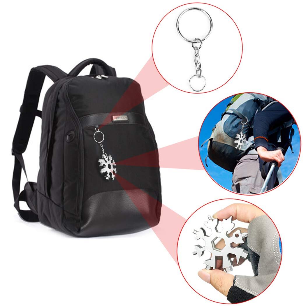 19 In 1 Incredible Tool Easy N Genius Fex 18in1 Stainless Steel Snowflakes Multi