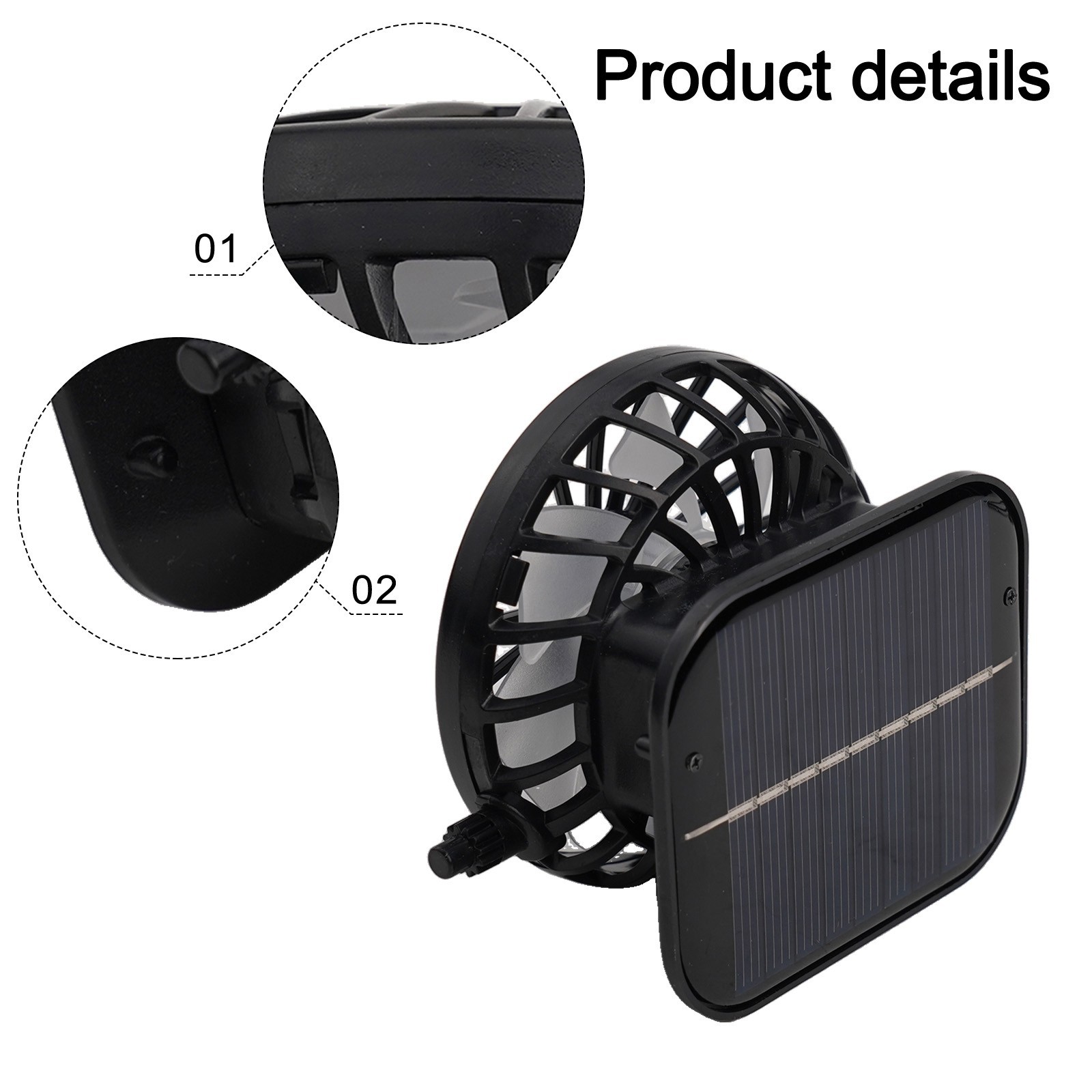 Portable Solar Powered Fan Hat with USB Charging Option for Outdoor Adventures