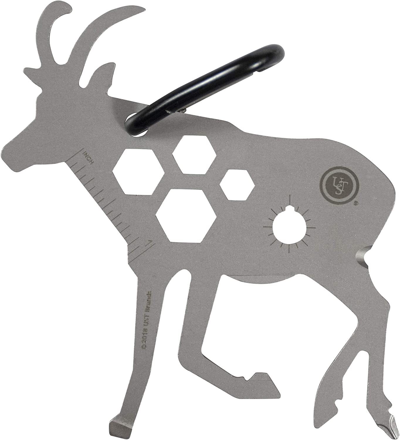 ust Tool-a-Long Carabiner Clip Multi-Tool Bundle – Buffalo, Deer, Antelope