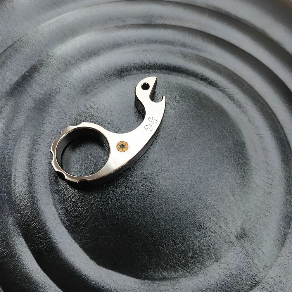 EDC Snail Tactical Multifunctional Tool/Pendant Titanium/Red copper/Brass