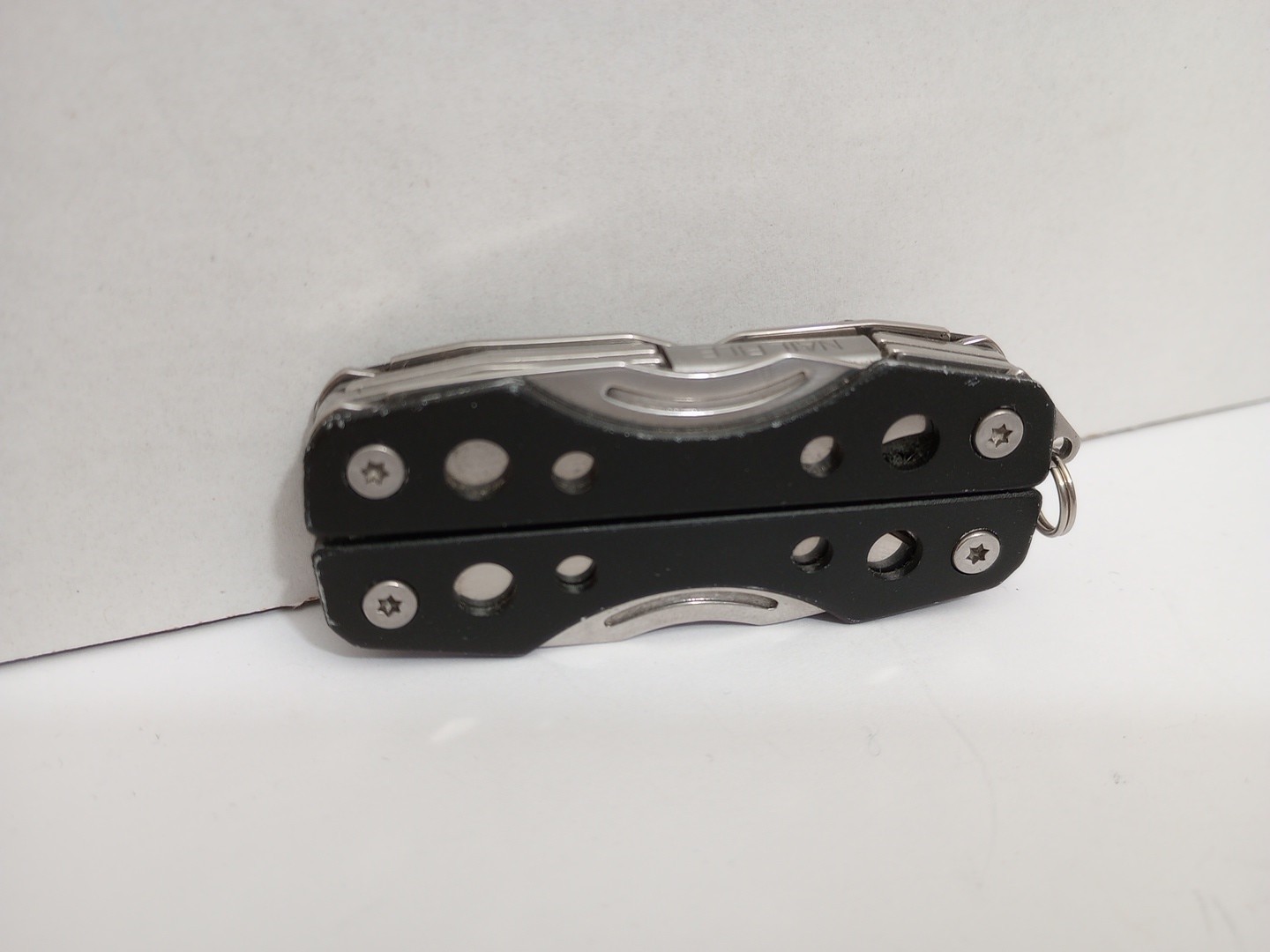 Gerber Shortcut Black Keychain Multi-Tool Scissors Knife EDC Excellent