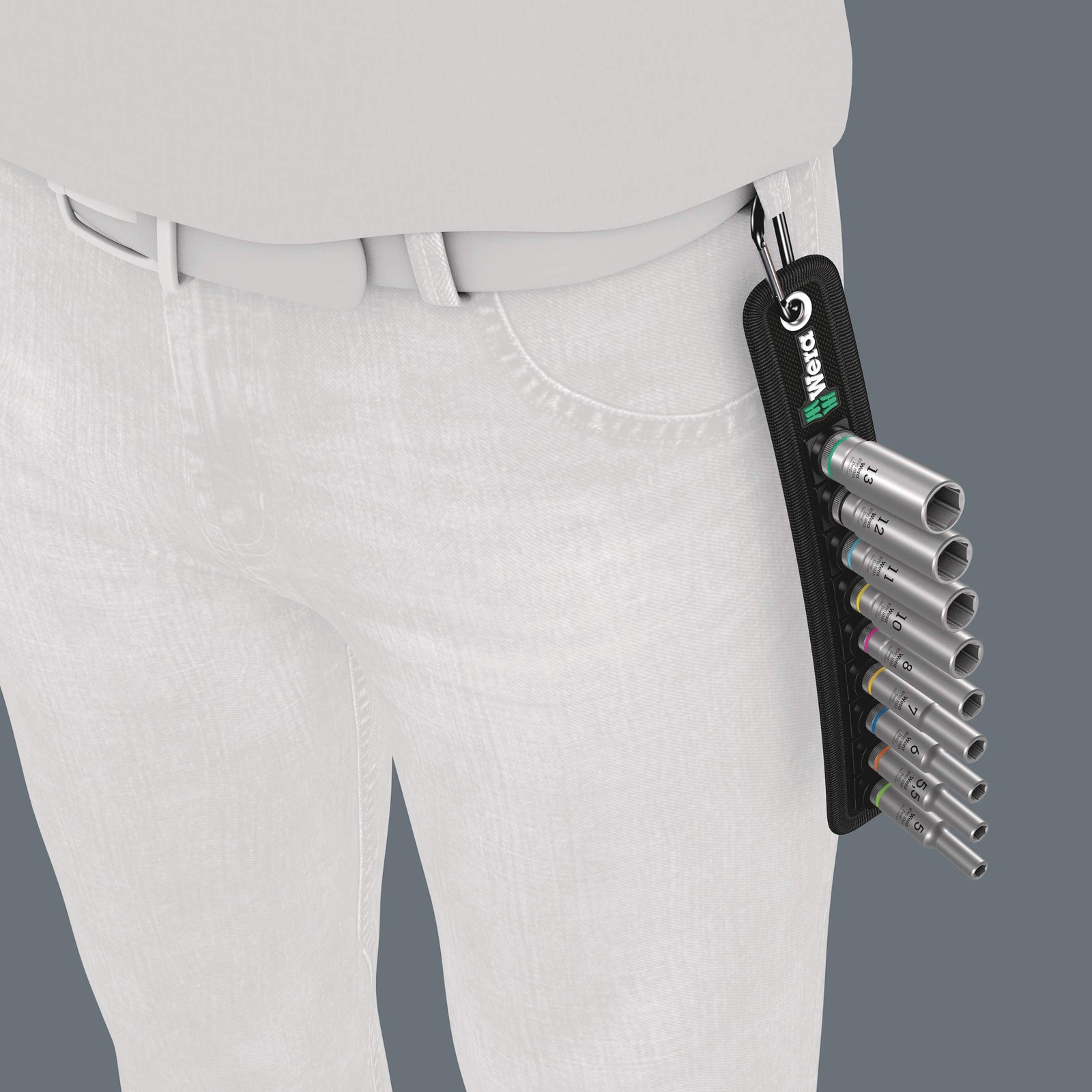 Belt A Deep 1 8790 HMA Sockets on Belt 9 pc set