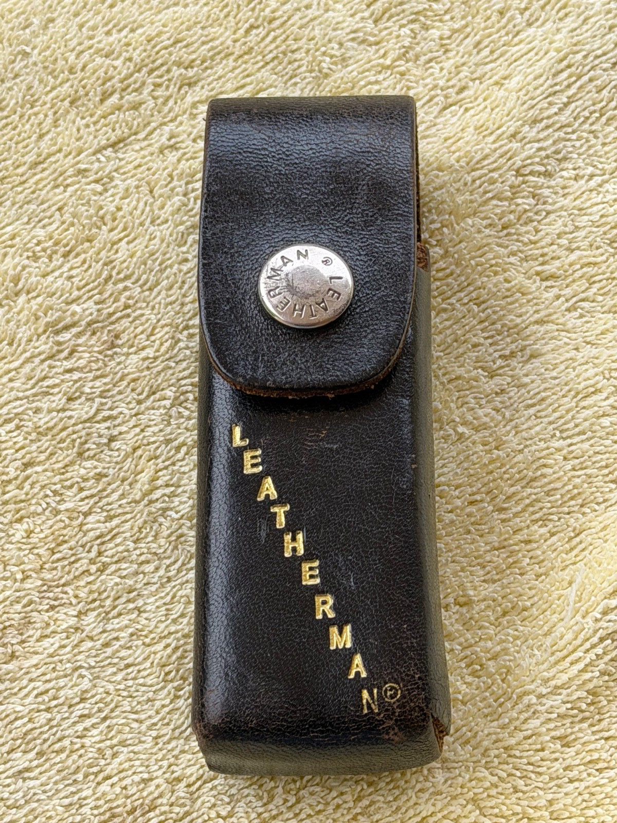 Classic Leatherman Kick Multi-Tool Knife Excellent Condition with Leather Sheath