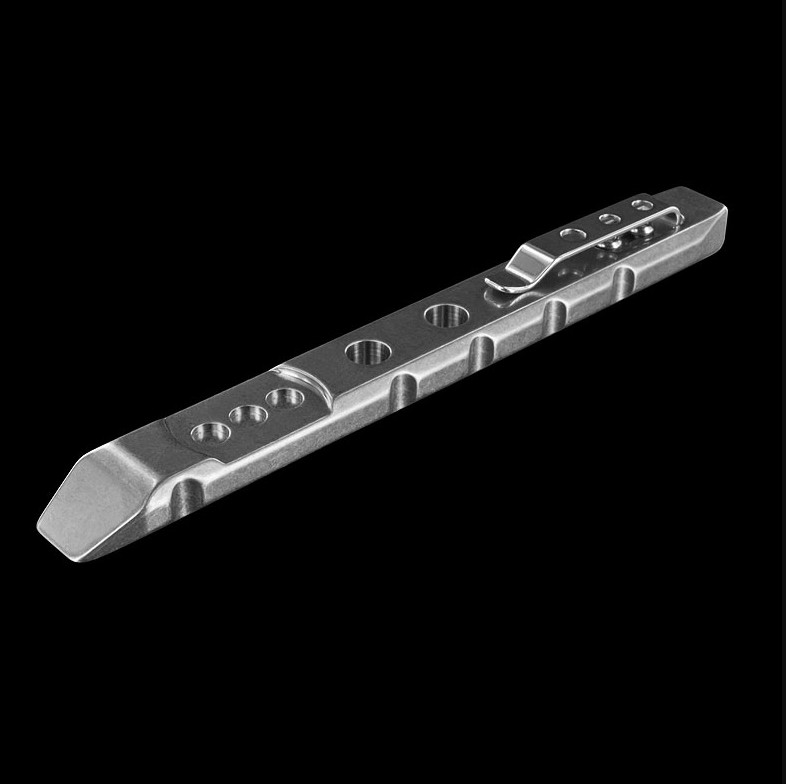 TEC Accessories Ti-Pry Titanium Pry Bar Glass Breaker Screwdriver Tip Box Opener
