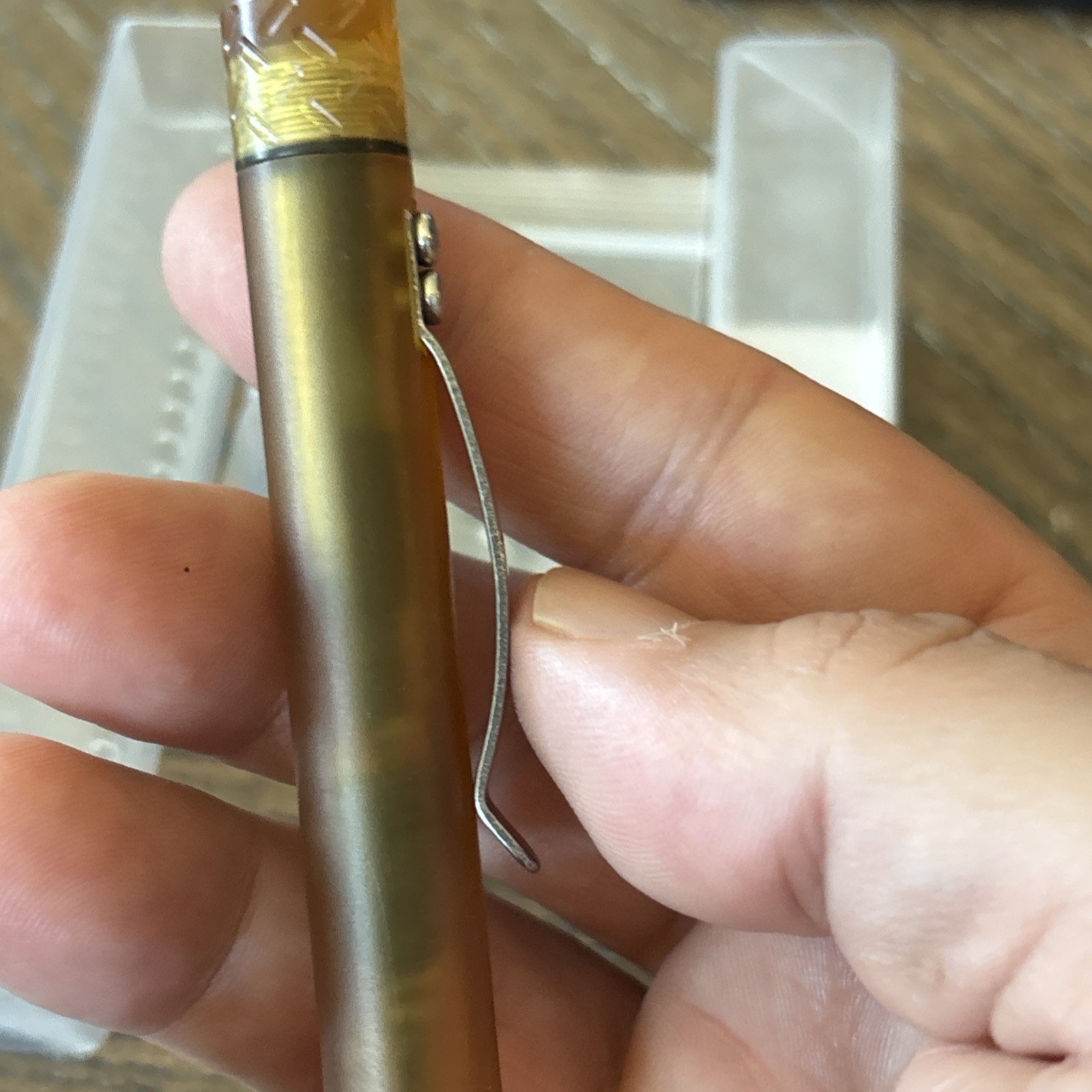 Maratac Ultem Pen Driver, 4 Bits New Pattern + Titanium Forever Graphite Pencil