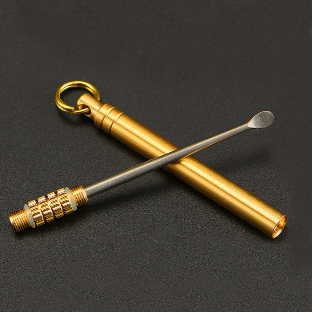 EDC Titanium Alloy Earwax Cleaner Ear Pick Wax Remover Spoon Clean Health