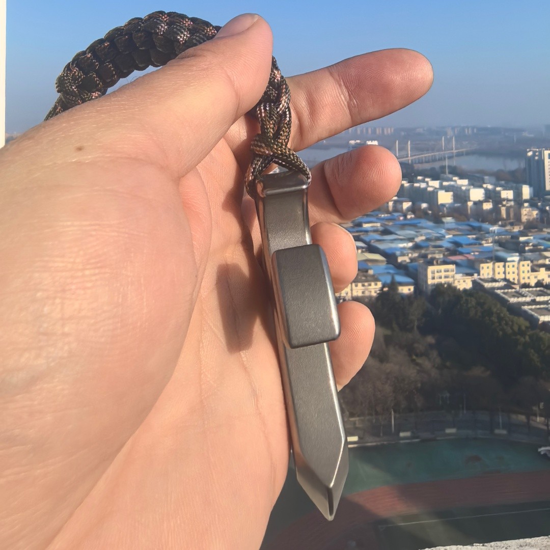 Titanium alloy Cross “Thickened 12mm” EDC Tool Defense.
